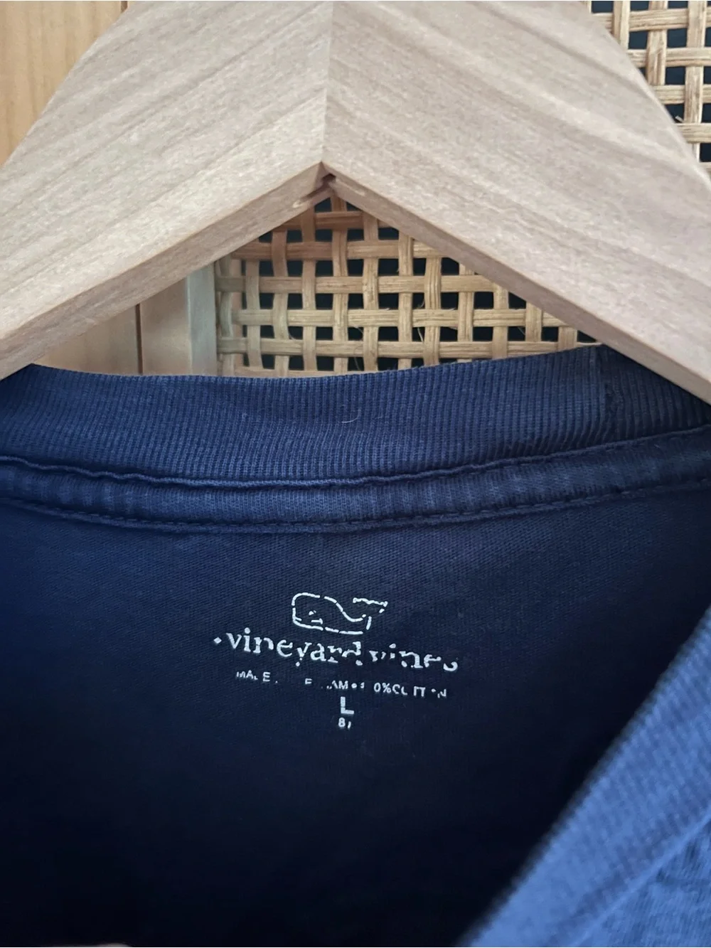 Vineyard Vines Boys L Navy Long-Sleeve Apples